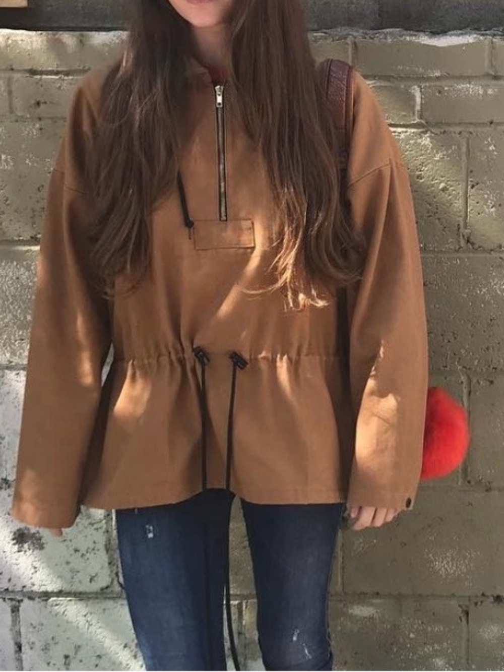 American Apparel Unisex Canvas Pullover Jacket